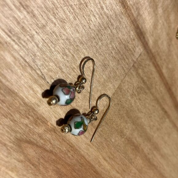 Lot of five pairs of earrings, individual photos included - Picture 4 of 5